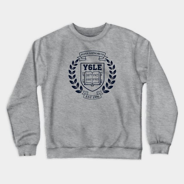 Y6LE - Navy Blue [Rx-Tp] Crewneck Sweatshirt by Roufxis